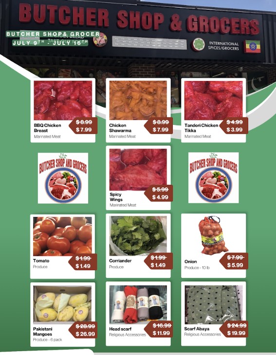 Butcher Shop Weekly Flyer