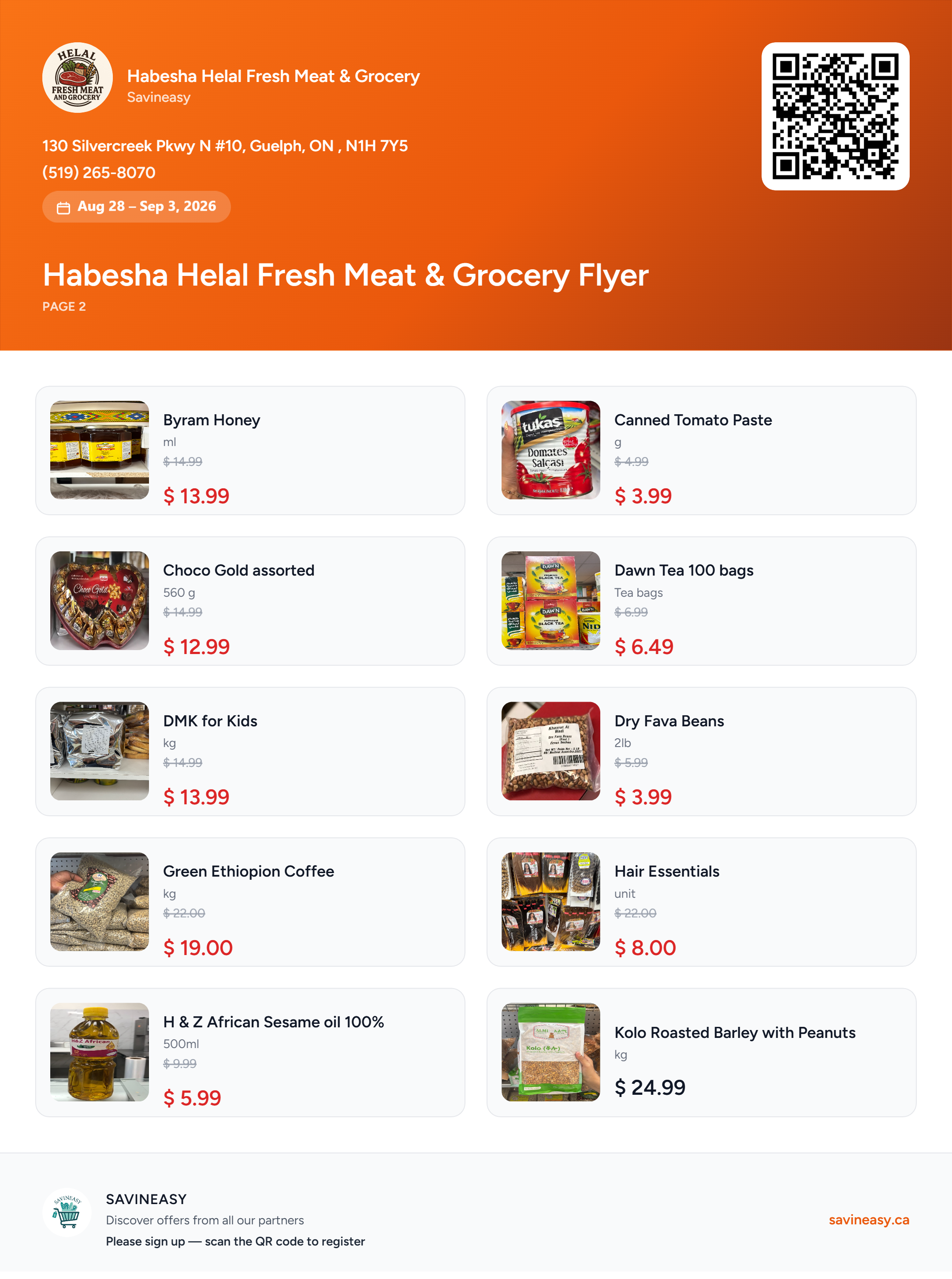 Habesha Helal Weekly Flyer
