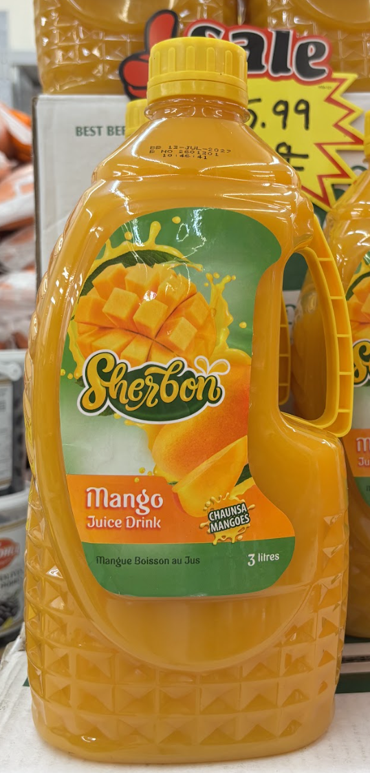 Sherbon Mango Juice 3L