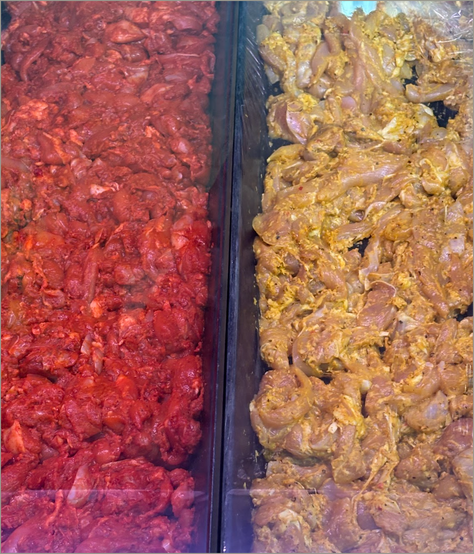 Marinated Chicken Thigh Shawarma