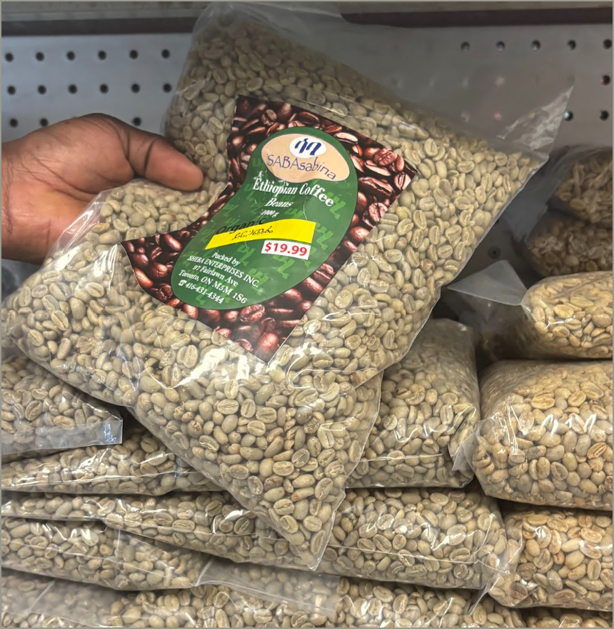 Green Ethiopion Coffee