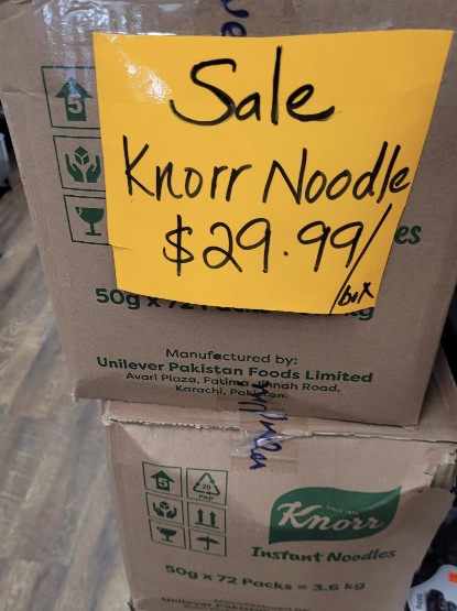 Knorr Noodle Box 72 packs