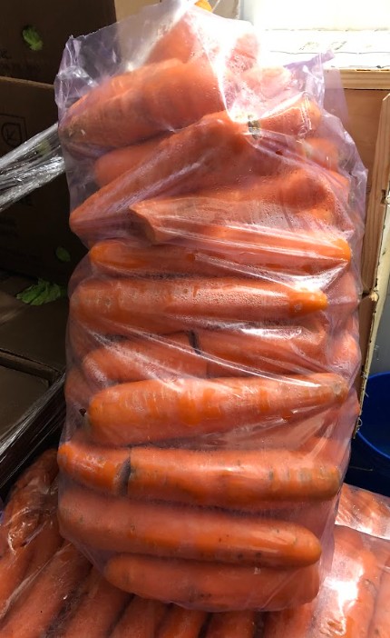 Carrots per lb