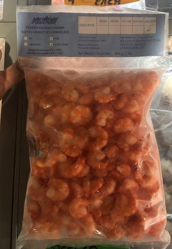 Peeled shrimp
