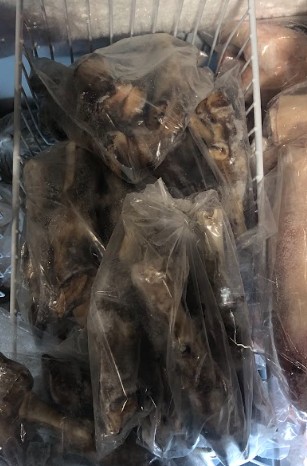 Goat/lamb burn feet bag of 5