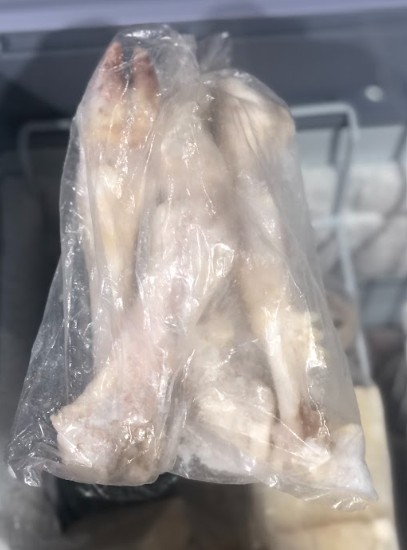 Goat/lamb feet bag of 4