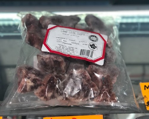Lamb chops 1kg