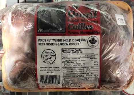Quail pack of 6