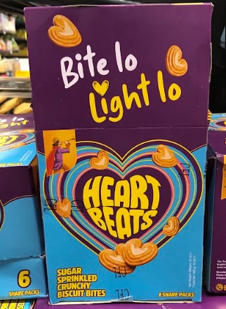 Heart Beats  Biscuits 6 Pack